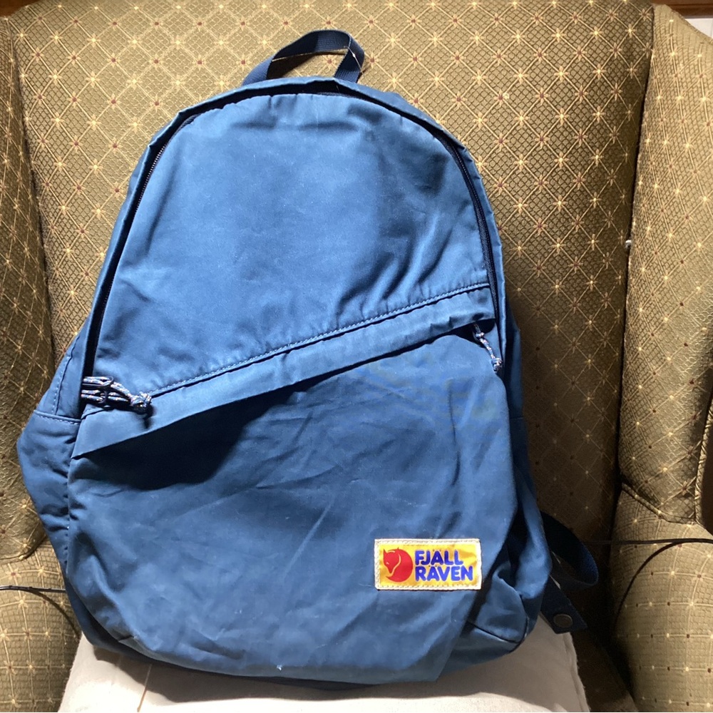 Fjallraven Navy Backpack